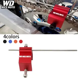 WD NICE MOTO Universal Motorcycle Chain Sprocket Alignment Tool, Easy Operation, Universal Fitment, Atv Motorcycle Chain Alignment Tool, Motorbike Motocross Pit Dirt Bike Parts