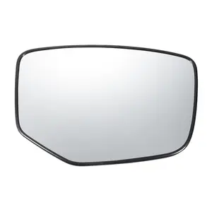Car Rearview Right Passenger Side Mirror Glass Replacement W/ Backing Plate Heated White Glass for Honda Accord 2008-2010
