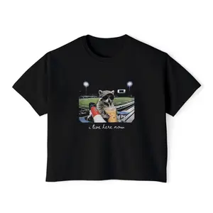I Live Here Now Boxy Tee