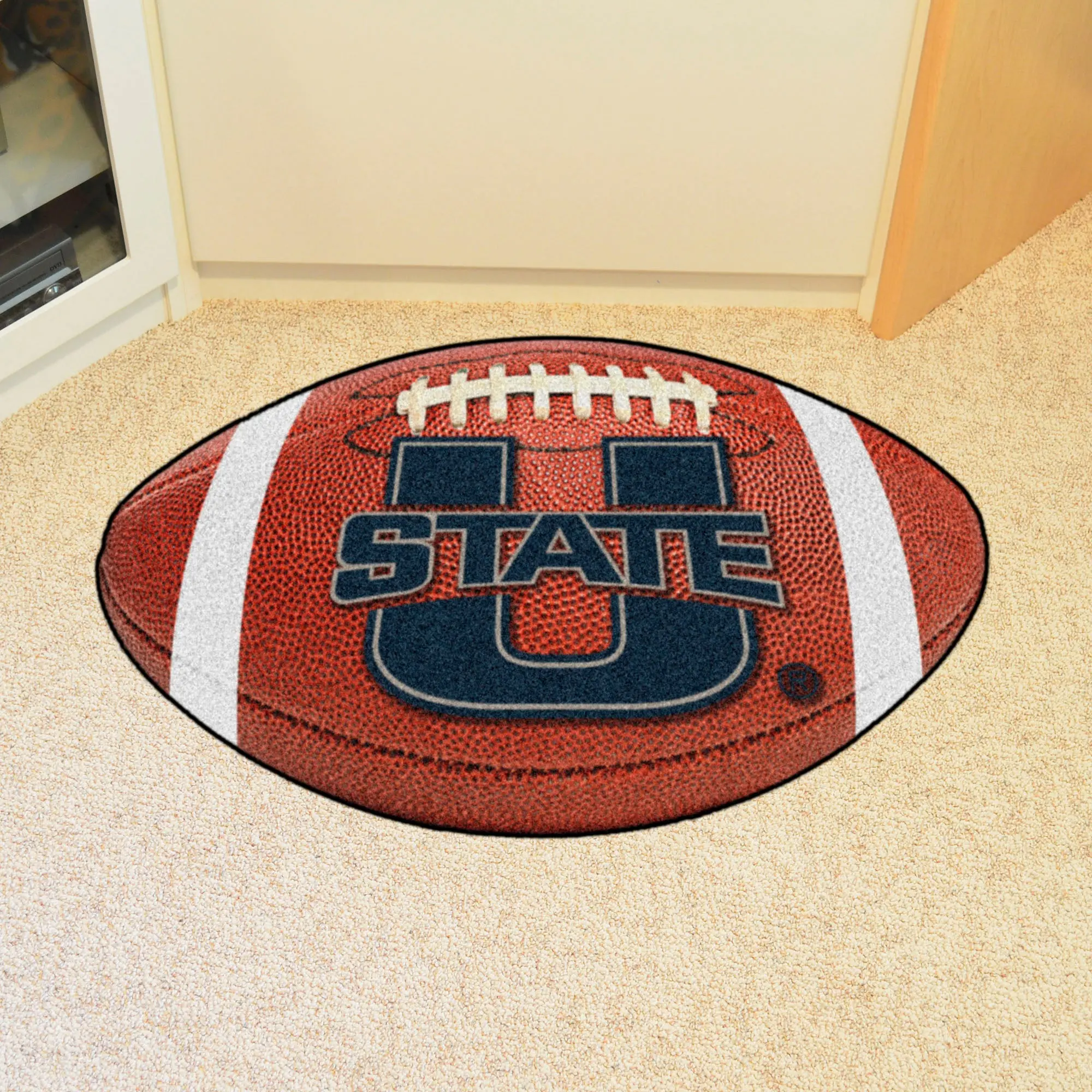 Utah State Aggies Football Rug - 21"x32"