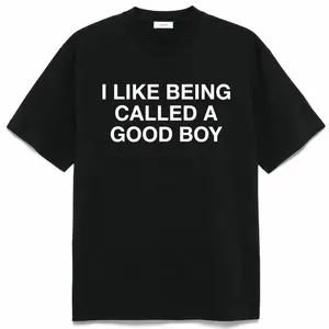 Good Boy Shirt - Funny Meme Top for Men, Bold Statement Tee, Embarrassing & Stupid Design, Brain Rot T-Shirt, Menswear