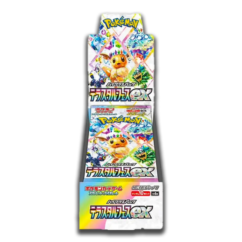 Pokemon Terastal Festival Japanese Booster Box - TikTok Shop