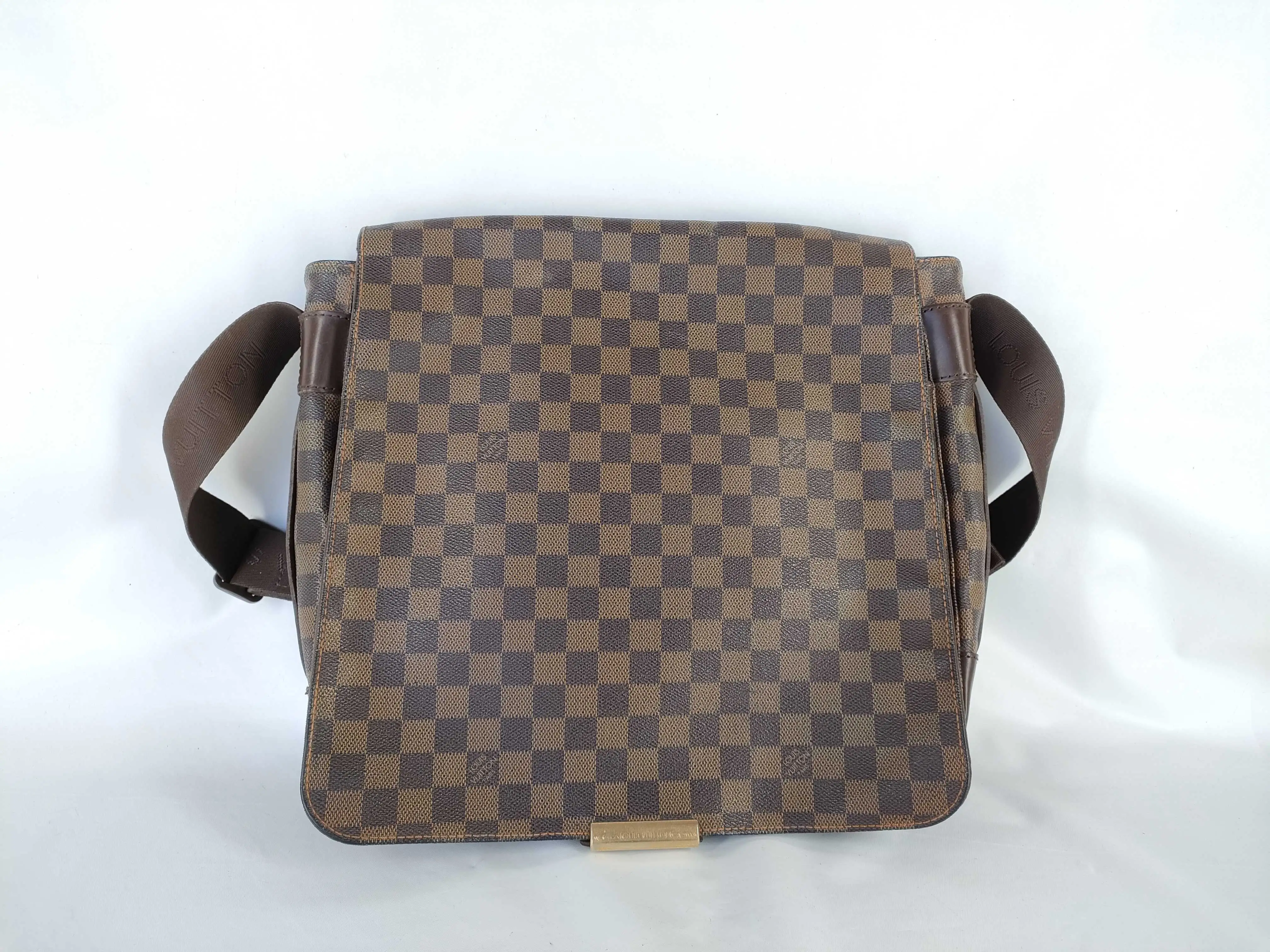 Pre-owned Louis Vuitton PVC Shoulder Bags N45258 N45258 Damier Bastille Shoulder Bag