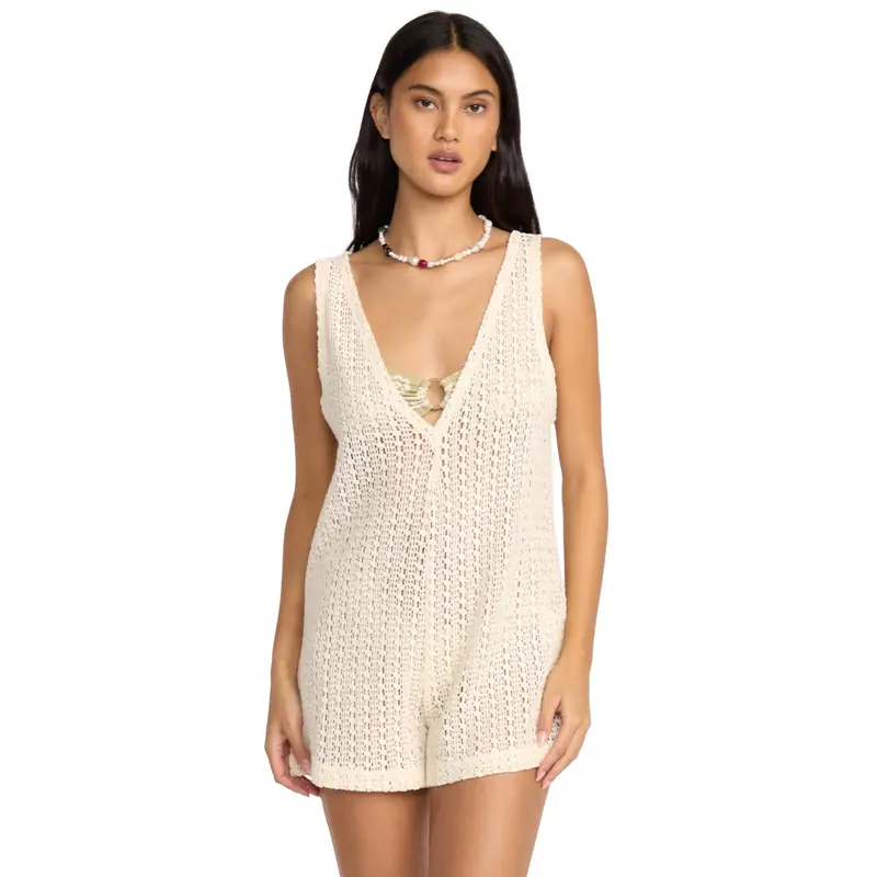 billabong crochet dress Billabong Women's Rising Tides Cover-Up Dress