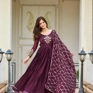 Formal Indian Gown for Women - Perfect for Parties and Weddings - Womenswear