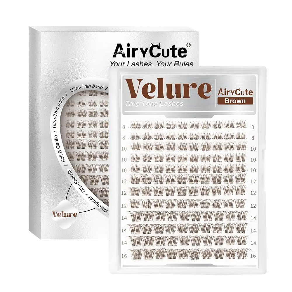 Light Brown Velure Cluster Only