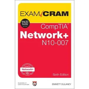 USED-Comptia Network+ N10-007 Exam Cram by Dulaney, Emmett (Paperback)