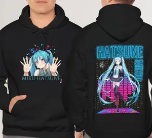 Giftable Miku Hatsune Hoodie Perfect for Friends and Anime Lovers