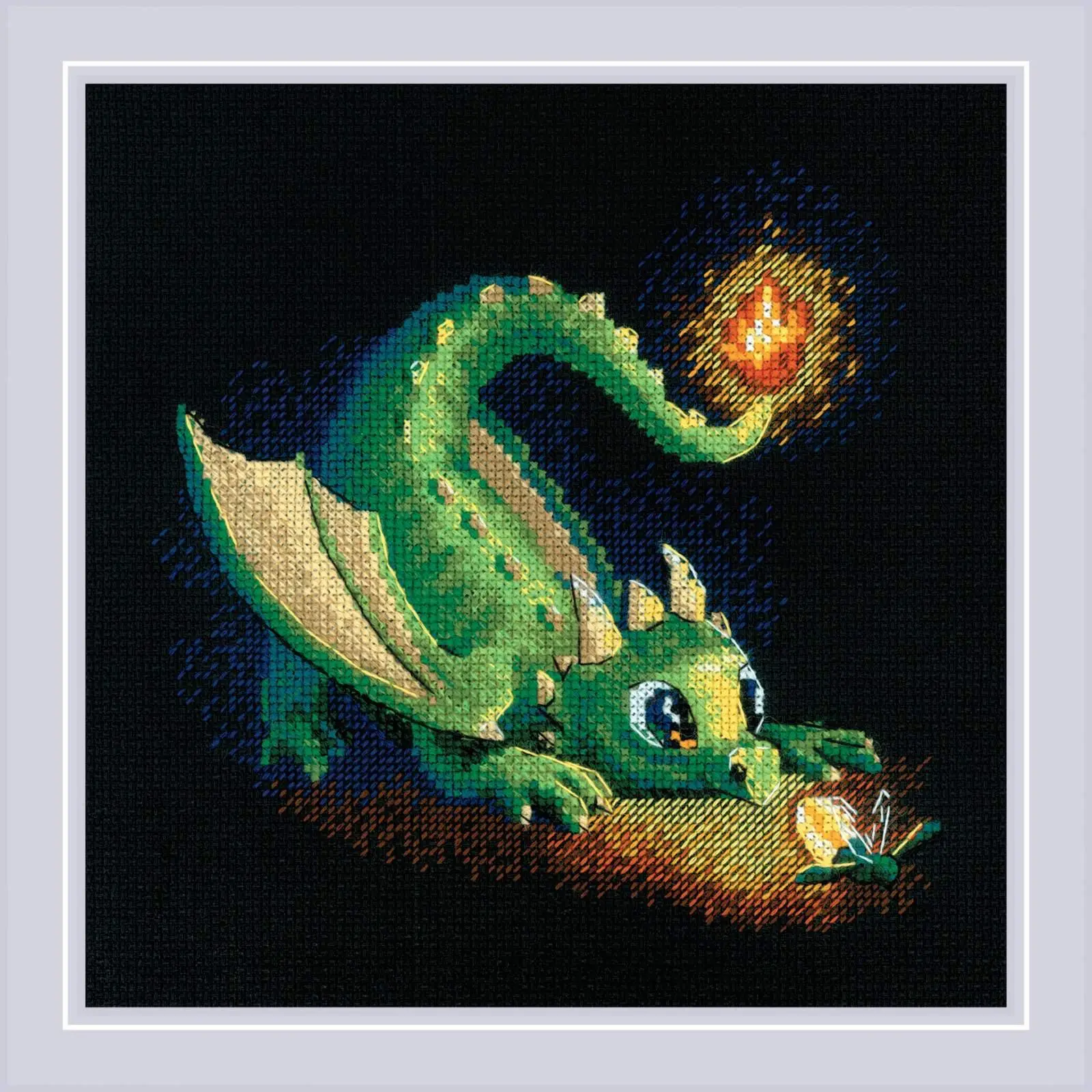 Naughty Sparkles Counted Cross Stitch Kit by Riolis R2160