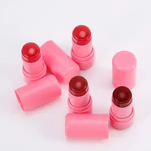 LivFab Waterproof Vegan Light Tone Jelly Blush Tint for Face and Lips Makeup Oil Blend Gentle