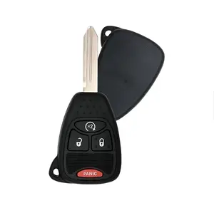 4-Button Remote Start Key Compatible with Jeep 2010 - 2018, OHT692427AA