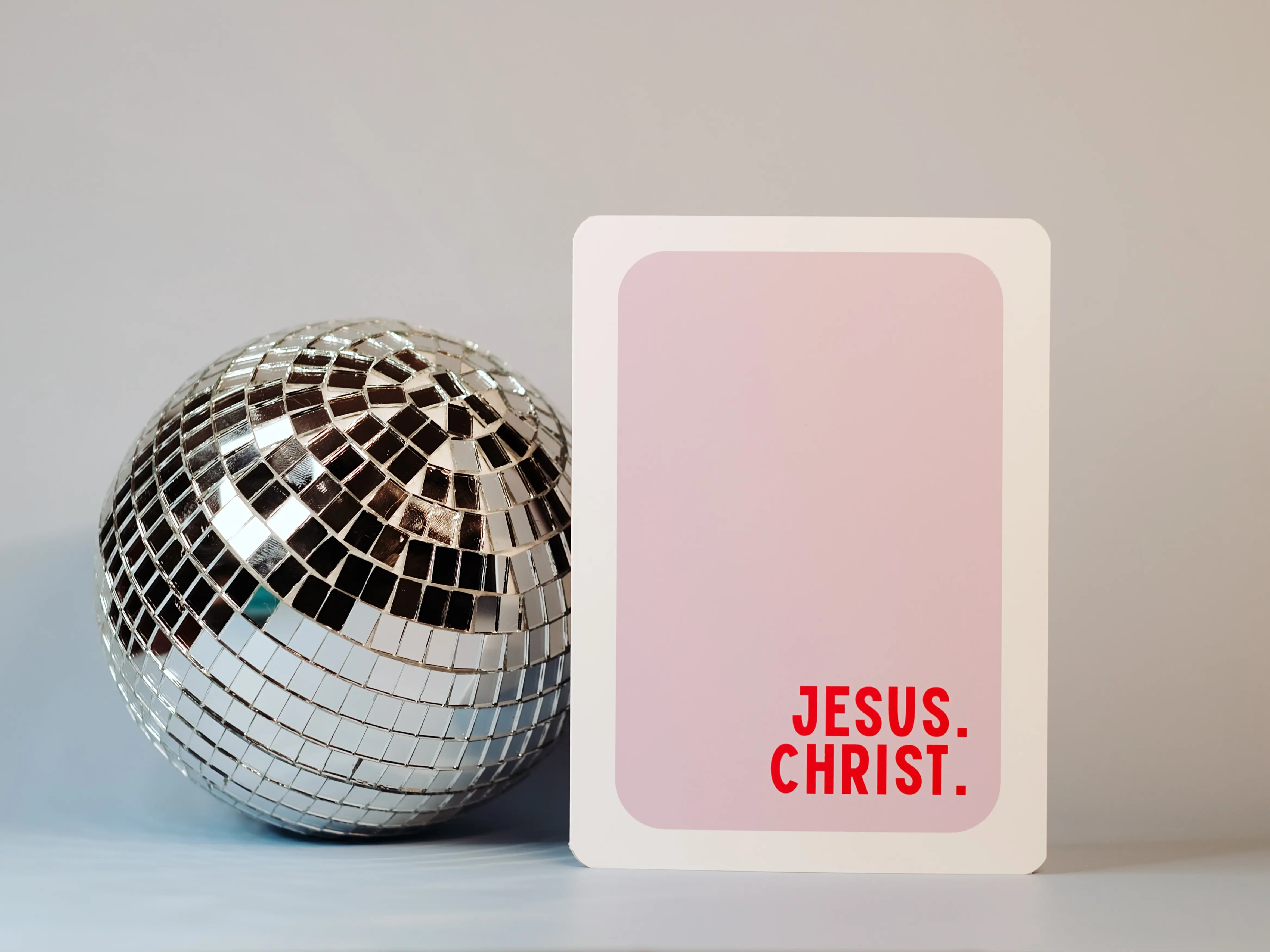 Jesus.Christ. I’m sorry. Sympathy Card – Funny Dark Humor Card for Hard Times, Job Loss, Divorce, Grief