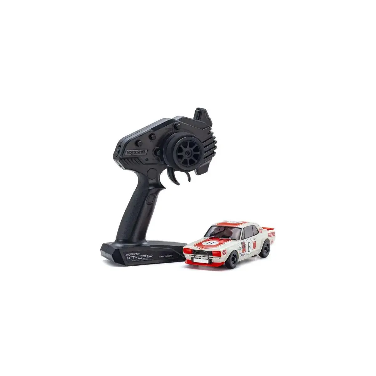 Kyosho - Mini-Z AWD 1972 Nissan Skyline 2000GT-R, Red