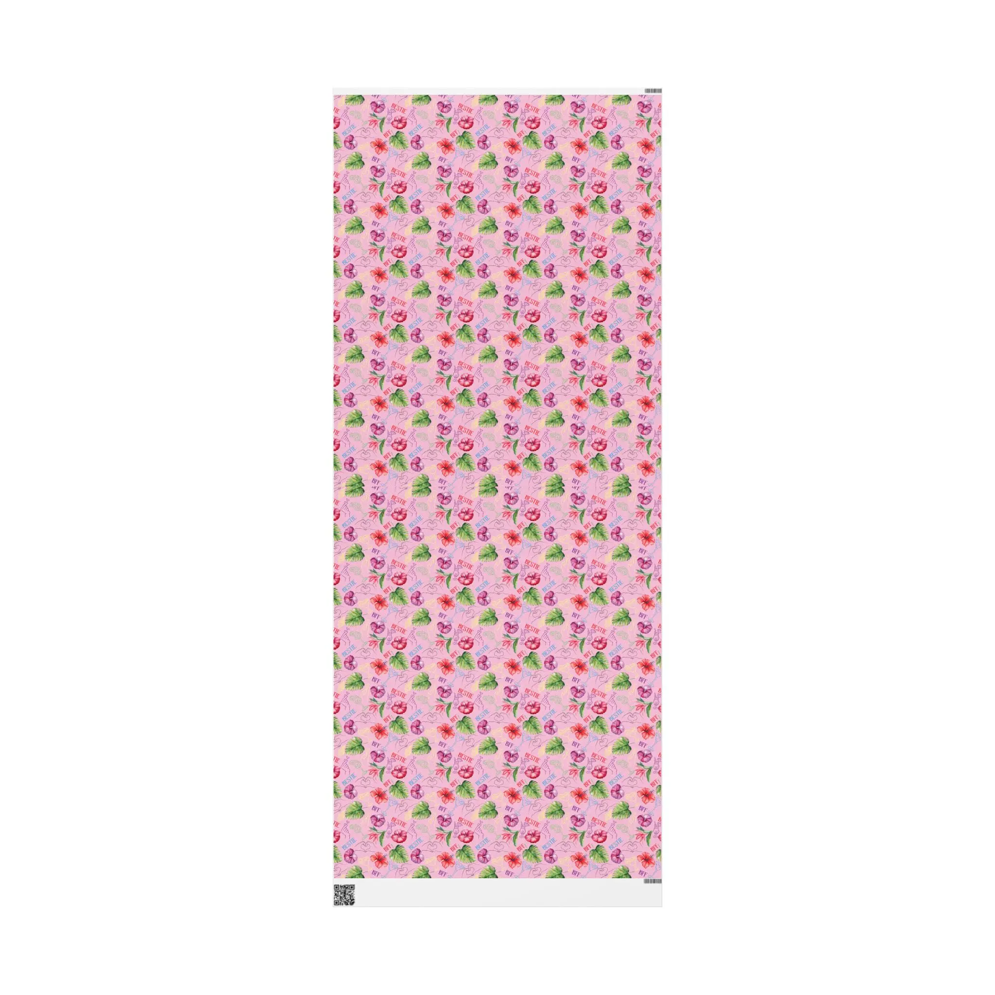 Bestie Wrapping Paper | Cute Best Friend Gift Wrap