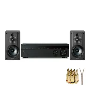 STRDH590 5.2ch Home Theater AV Receiver with Sony Bookshelf Speaker Bundle for Sony