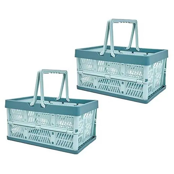 Improvements Collapsible Storage Baskets - Set of 2 Improvements Collapsible Storage Baskets - Set of 2