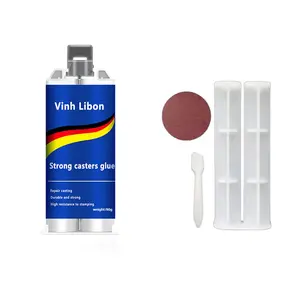 Enhanced Casting Adhesive, Metal Repair Adhesive, Casting Repair Adhesive, High Temperature Resistant Liquid Metal Welding Filler for Metal Casting Defects, AB Glue New Semi