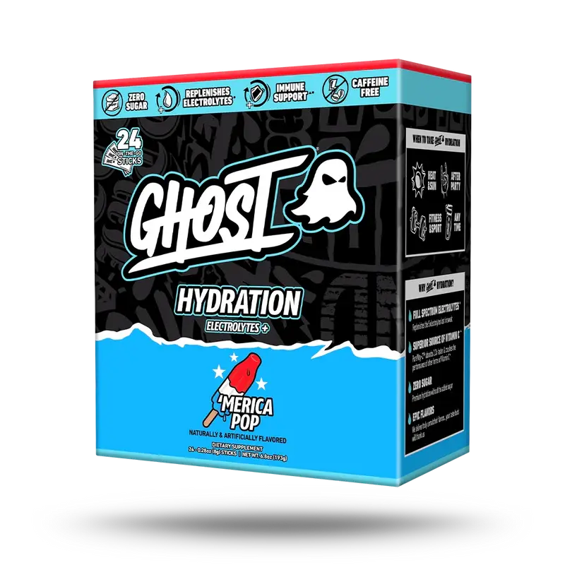 GHOST® Hydration Sticks - 24 Electrolyte Pack GHOST® Hydration Sticks - 24 Electrolyte Pack