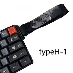 Keyboard Strap Decorative Ribbon, Anime Character Ribbon, Gaming Cool Keyboard Ribbon, Adhesive Secondary Universe Print, Universal Peripheral Accessory