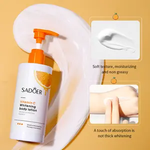 Vitamin C Whitening Body Lotion, Moisturizing Hydrating Gentle Skin Care, Firming Smooth Deep Nourishing Cream for Men & Women, Deeply Moisturizing