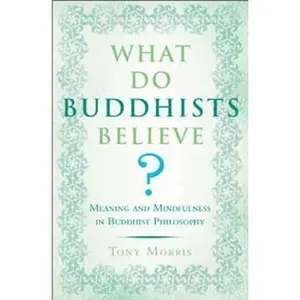 USED-What Do Buddhists Believe?: Meaning and Mindfulness in Buddhist Philosophy by Tony Morris (Paperback)
