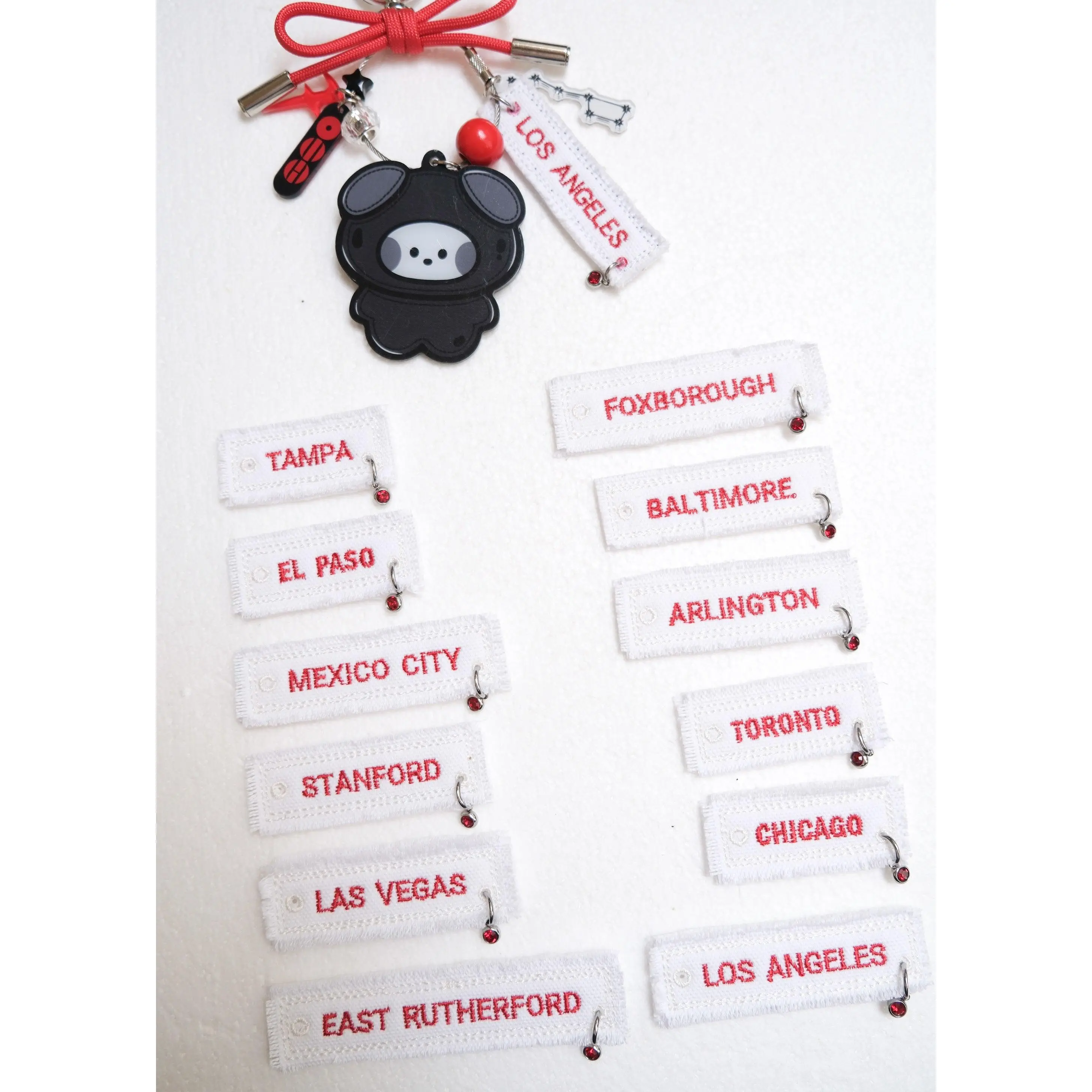 Embroidery City Tour Patches