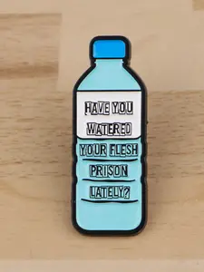 ”But did you document it?" Funny Humorous Enamel Pin Badge, Colorful Cartoon Design Brooch, Unisex Daily Wear Accessory, Stylish Sweater Hat Backpack Decoration