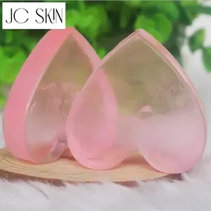 JC SKIN VitaminC Organic Lightening Rose Whitening Face Wash Soap - Pink Tear Drop Design for Skin Care