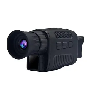 GARVEE 4K HD Monocular Video Infrared Goggles for Outdoor Surveillance with Long Distance Viewing in Black Color