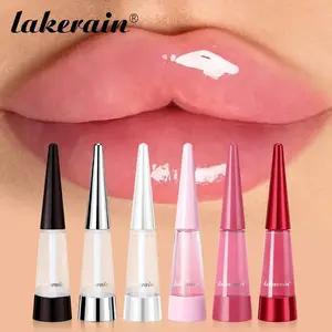 lakerain 1 Counts Instant Lip Plumper High-Shine Lip Oil, Plumping Lips, Boosts Volume for Fuller-looking Lips, Deep Hydration & Long-Lasting Moisture, Provides Gentle Care for All-Day Softness, Suitable for All Skin Types, Women's Lip Care Products