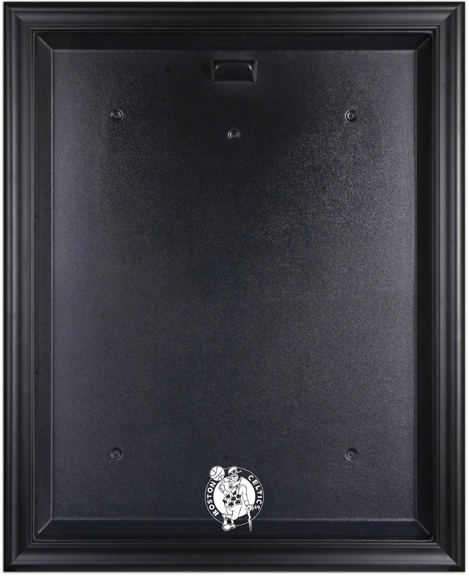 Boston Celtics Black Framed Team Logo Jersey Display Case - NBA Memorabilia