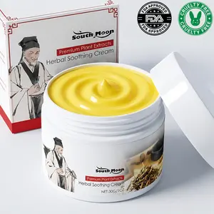 All-Natural Herbal Soothing Cream | Eczema & Psoriasis Relief | Anti-Bacterial Skin Defense | Hydrates Dry, Itchy, Sensitive Skin | Plant-Based Balm for Whole Family | Ancient Formula, 30g | Healing Healthcare Therapy Wellness Solution Therapeutic