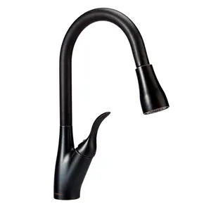 Single-Handled Kitchen Pull-Down Sprayer Faucet, Oil-Rubbed Bronze kitchen faucet