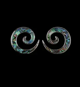 Abalone Stainless Steel Spirals
