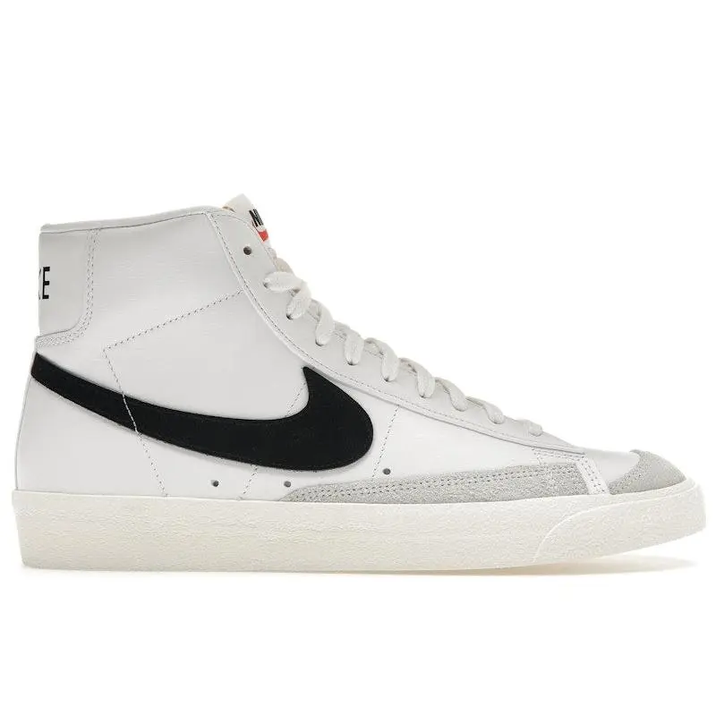 Nike Men's Blazer Mid 77 Vintage White Black Basketball Shoes, from StockX Nike Men's Blazer Mid 77 Vintage White Black Basketball Shoes, from StockX
