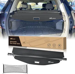 Nilight Retractable Cargo Cover Accessories for Car - Fit for Chevy Equinox, GMC Terrain 2018-2025, Rear Trunk Privacy Security Shield Shade, with Trunk Storage Net