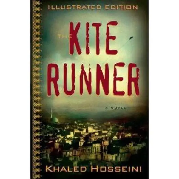 USED Book - The Kite Runner, Illustrated Edition by Khaled Hosseini (Hardcover) - english