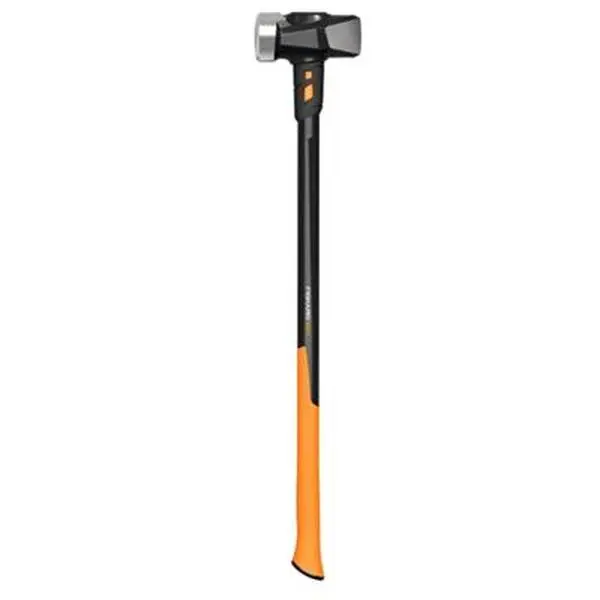 Fiskars 750620-1001 Forged Steel Sledge Hammer, 10 lbs Heavy-Duty Hand Tool for Demolition Work