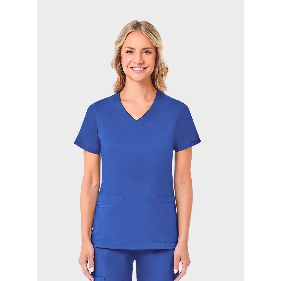 Maevn Blossom 1802 Curved V-Neck Top (Final sale)