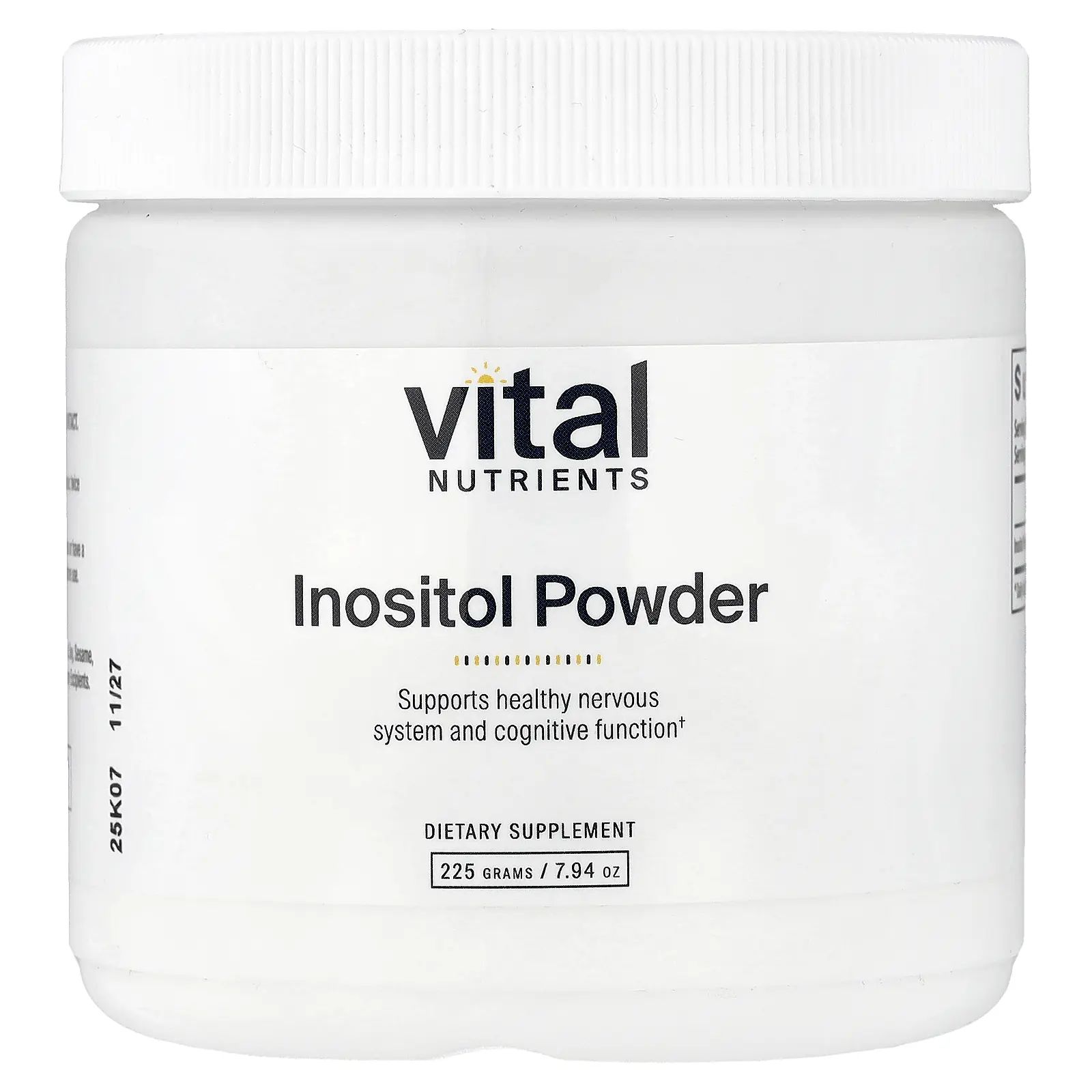 Vital Nutrients Inositol Powder, 7.94 oz (225 g)