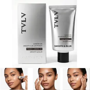 Camera On Smooth & Blur Primer - Pore Blurring, Long-Lasting Oil Control, Moisturizing Transparent Texture for Flawless Makeup Base