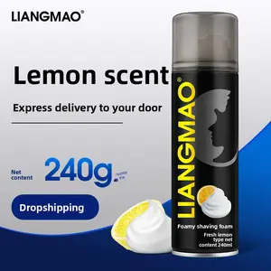 Pretty Cat Shaving Foam Beard Bubble Pogonotomy Foam 240G Men's Shaving Gel Shaving Cream Shaving Cream