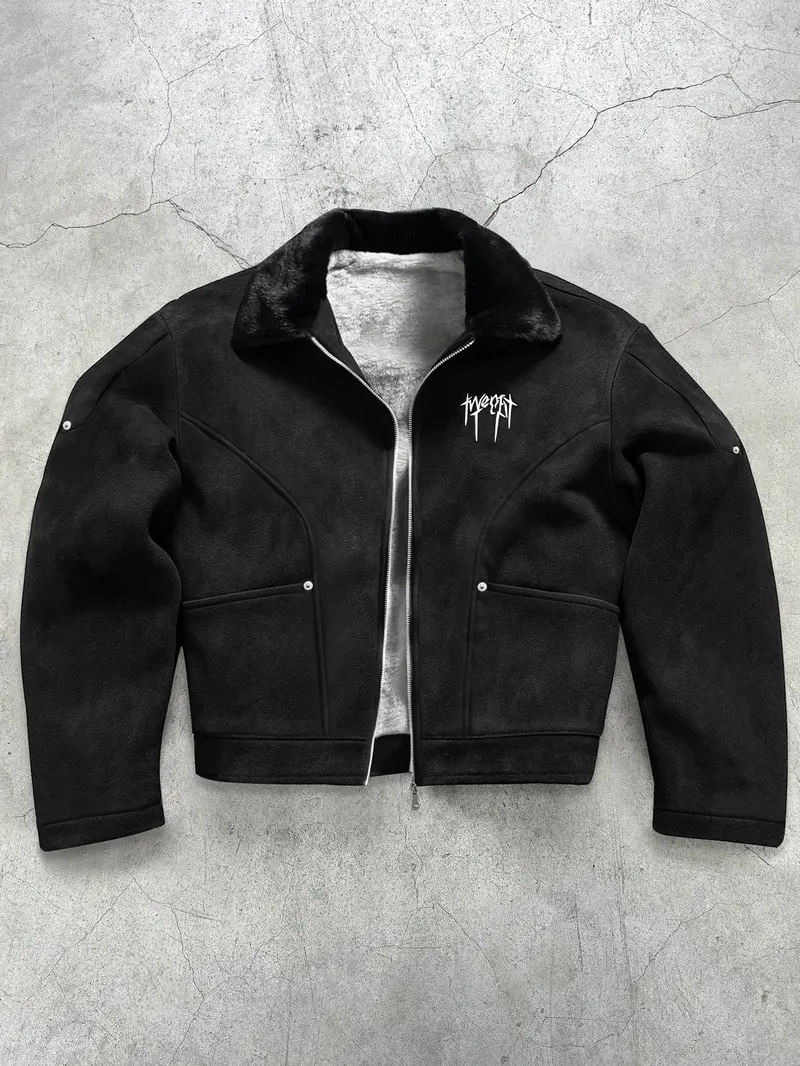 real suede jacket - TikTok Shop