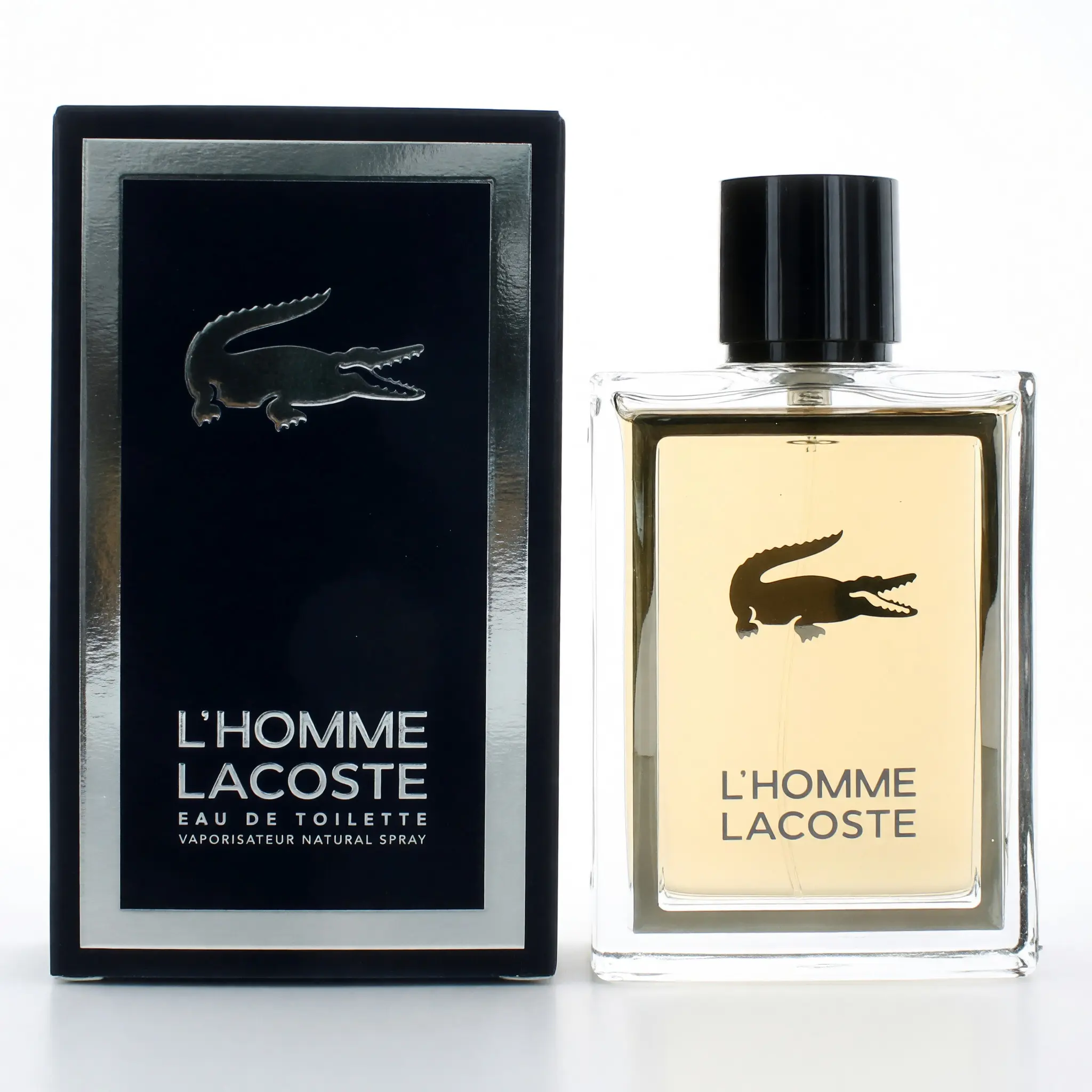 Lacoste L'Homme Men's Fragrance, 3.4 oz EDT Spray with Amber, Cedarwood, Citrus, Fruity Notes