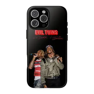 Lil Durk and King V0n Collab Phone Case Cover for iPhone & Samsung Galaxy Tough Dual-layer TPU Polycarbonate Scratch-resistant Slim Fit Precision Cutouts Wireless Charging