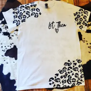 Short Sleeve Leopard Let Them