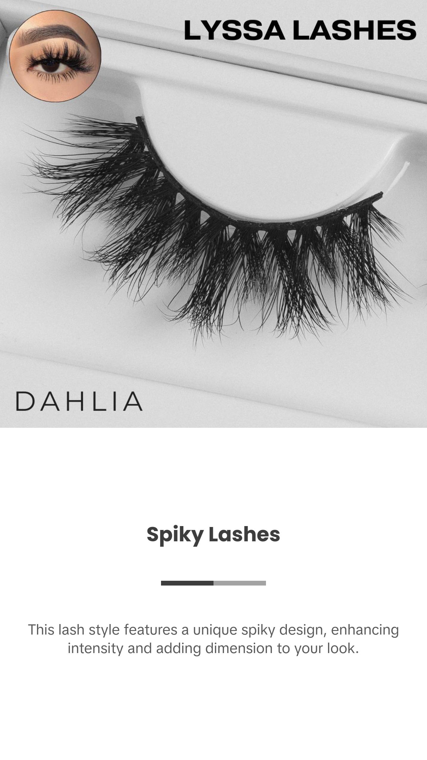 Dahlia | 3D Mink Strip Lashes