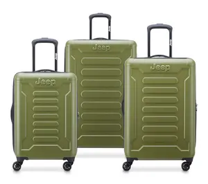 Delsey Jeep JHOO4C 3-Piece Expandable Luggage Set