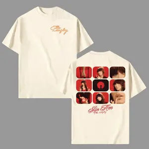 Ella Langley Be Her Collage Graphic T-Shirt, Oversized Cotton Tee, Country Music Aesthetic Shirt, Western Style Streetwear Unisex