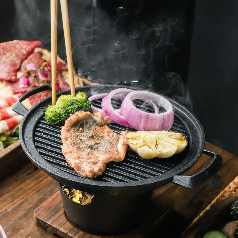 Bella Indoor Grill - Compact Electric Countertop Grill for Home Kitchen Cooking (Home Supplies Essential)